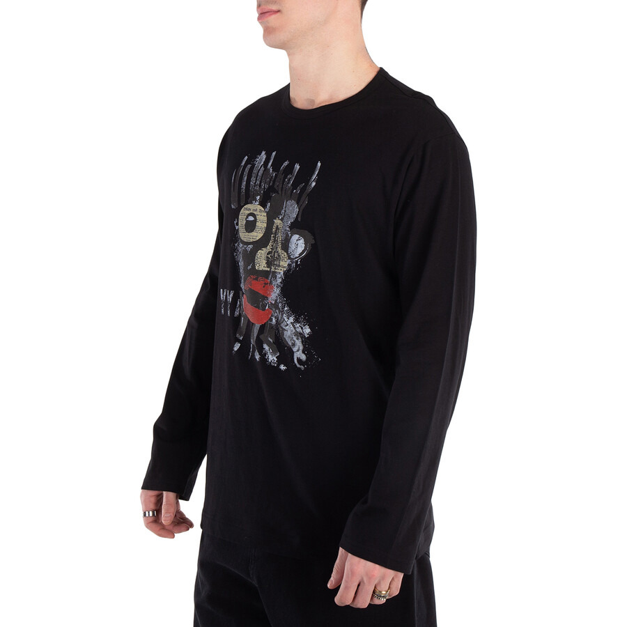 Yohji Yamamoto Homme PT Long Sleeve Tee, Brand Size 3 (Medium) - 2