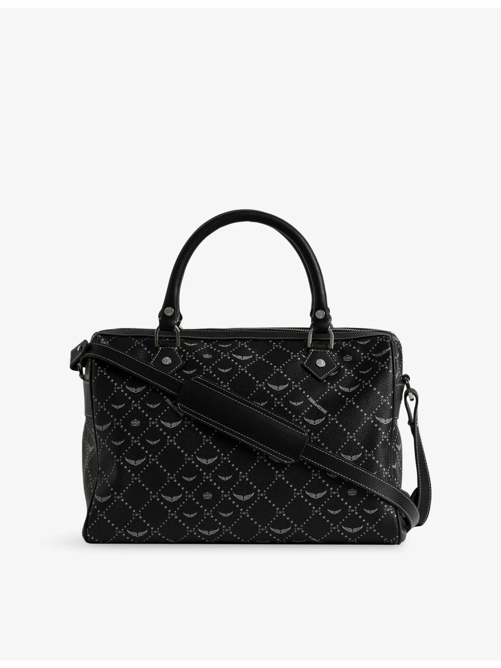 Sunny Vibe Medium Monogram Faux-Leather Shoulder Bag - 1