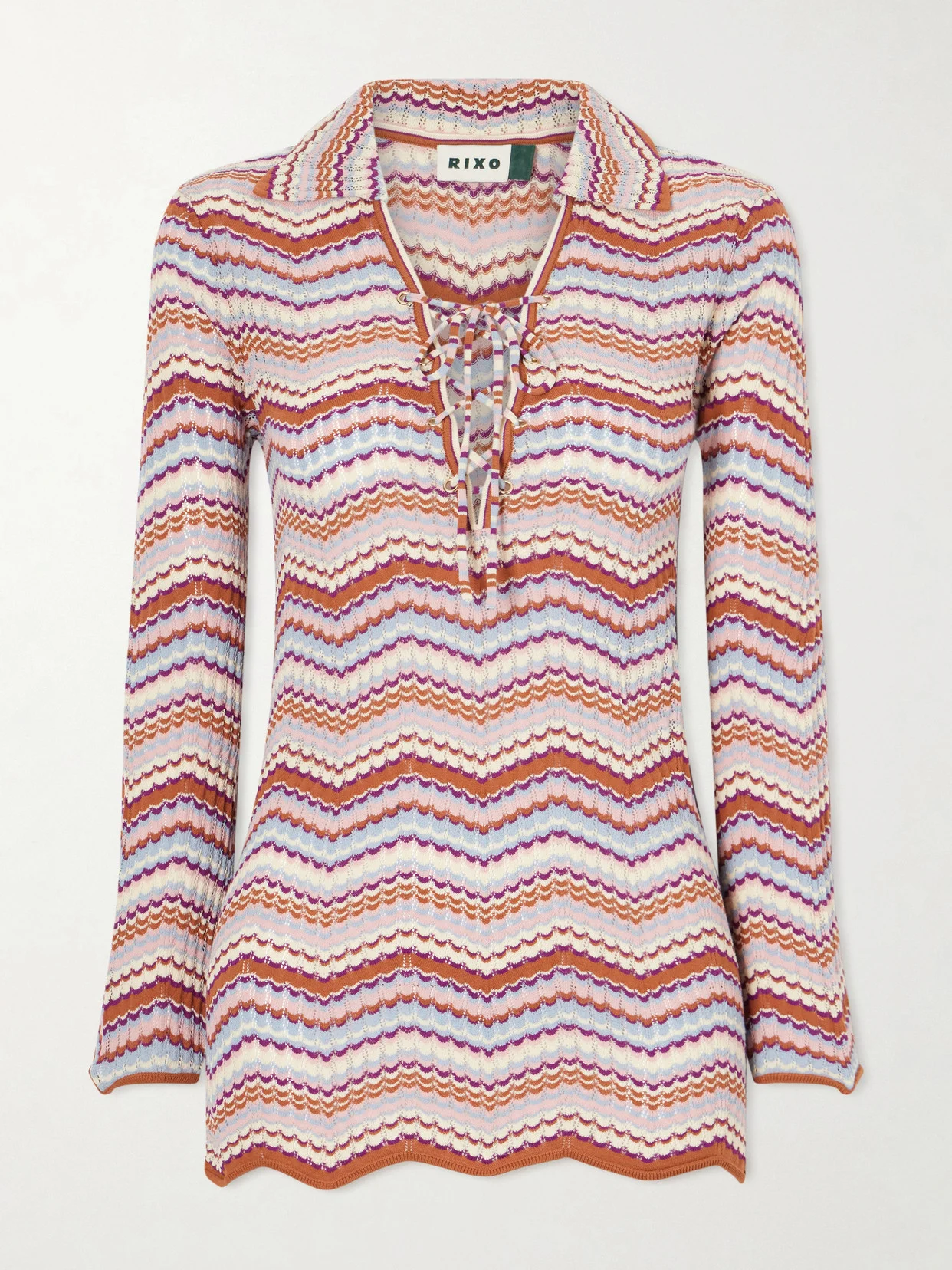 Brody Crochet-knit Cotton Top - 1