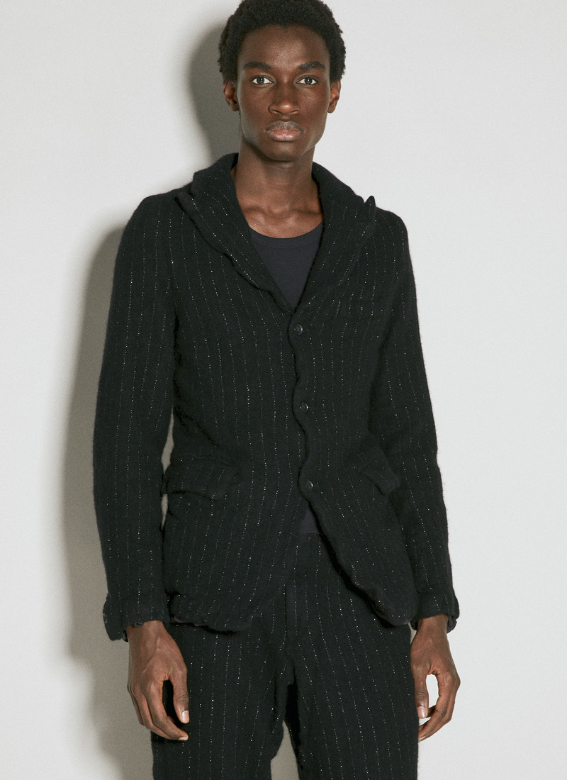 Lamé Pinstripe Blazer 1