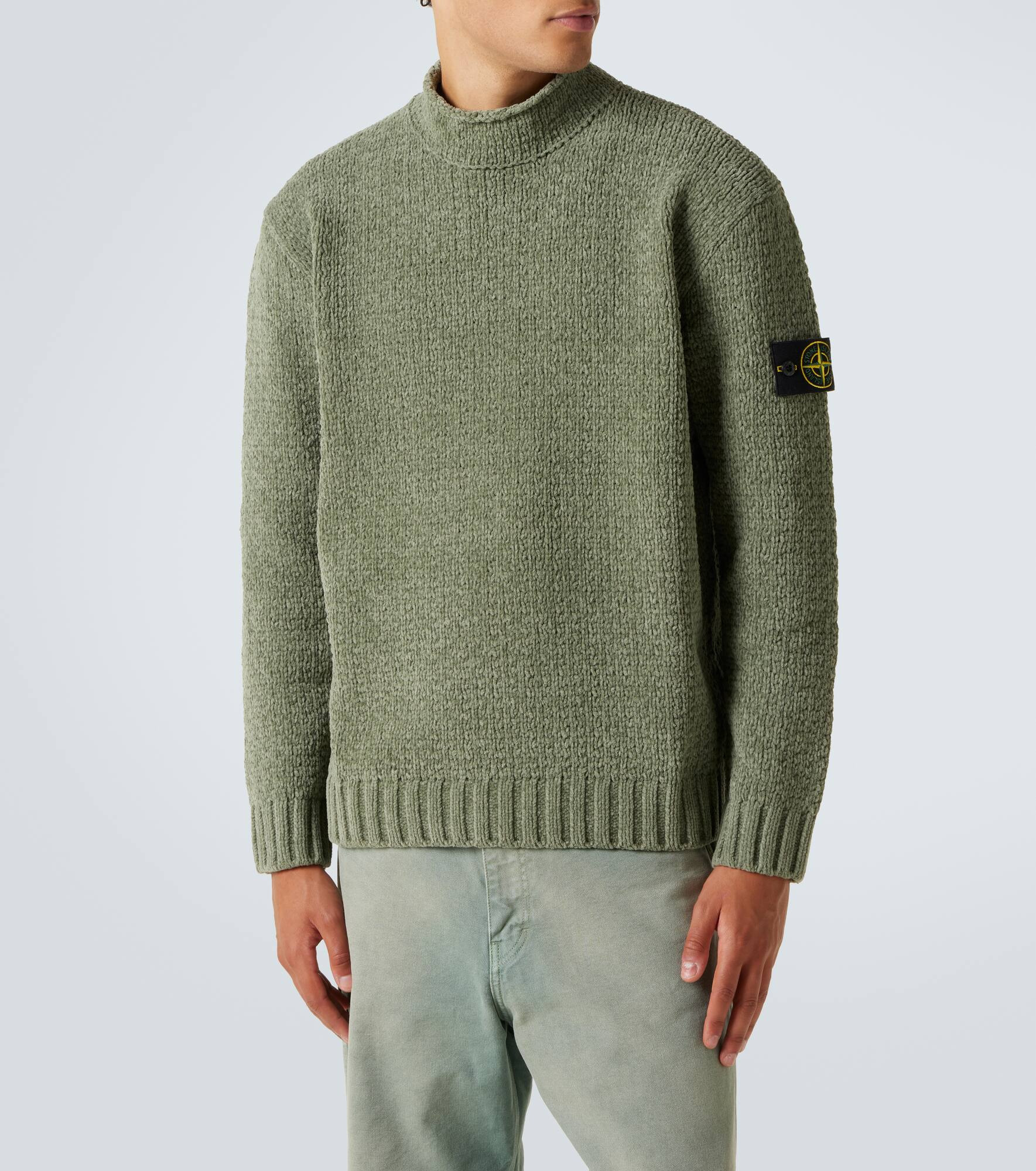 5100019 Compass cotton chenille sweater - 3