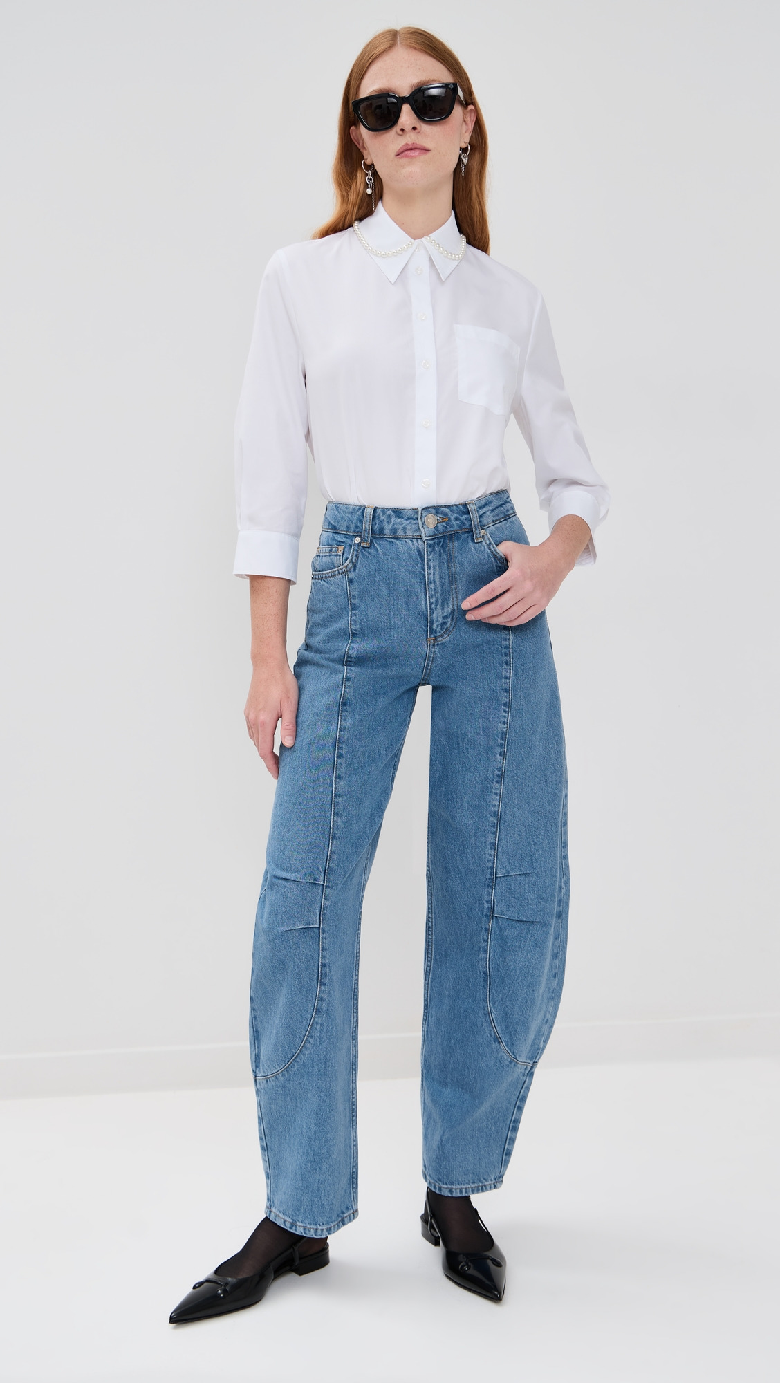 Cropped Masculine Shirt - 4