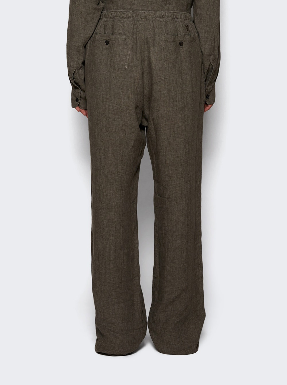 Monogram Cozy Pants Military Grey - 4