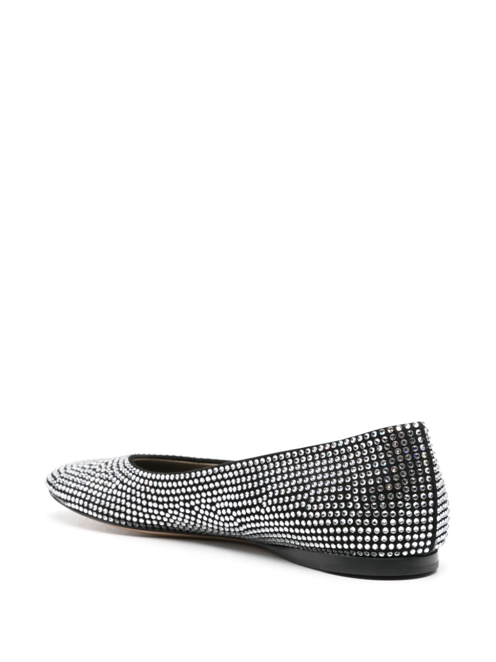 Toy rhinestone-embellished ballerina shoes - 3
