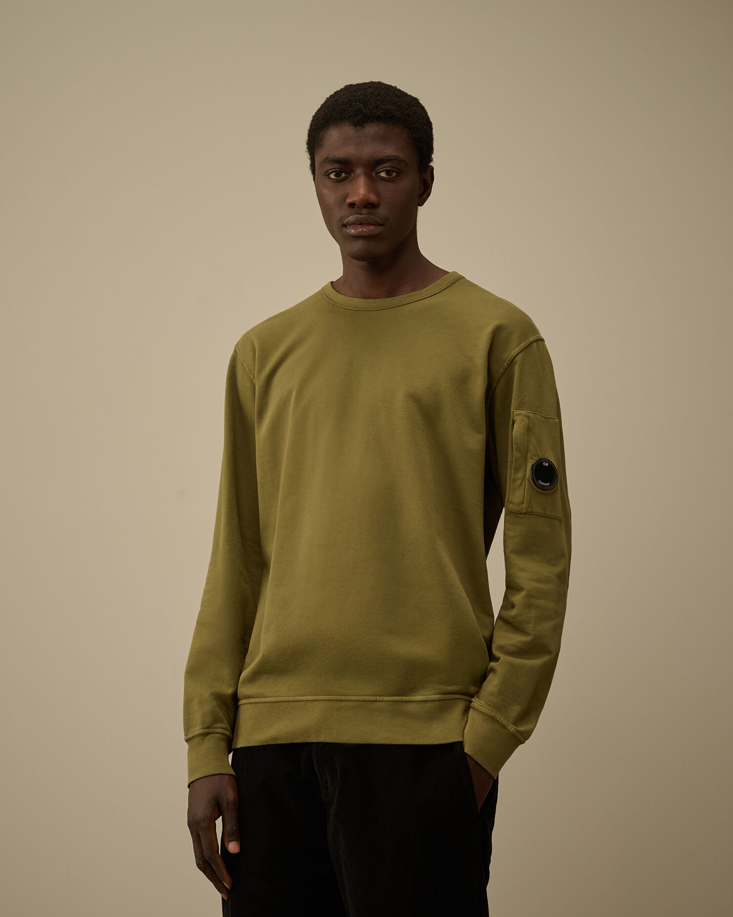 Light Fleece Crewneck Lens Sweatshirt - 3