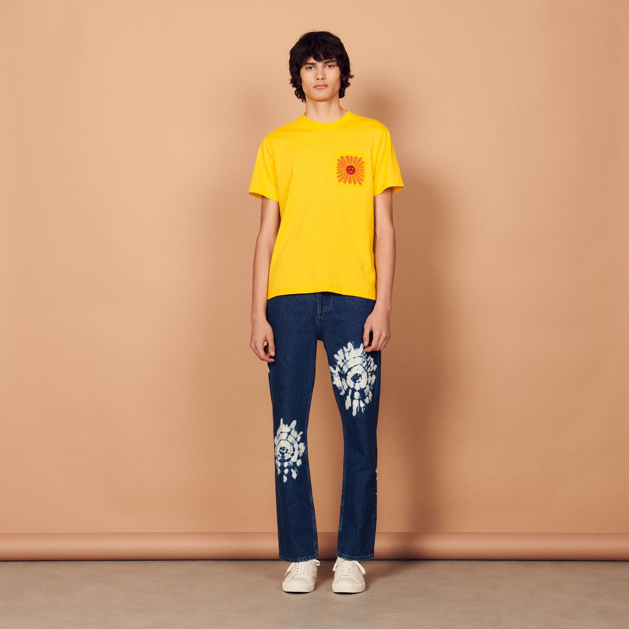 Organic cotton T-shirt with patch - 6