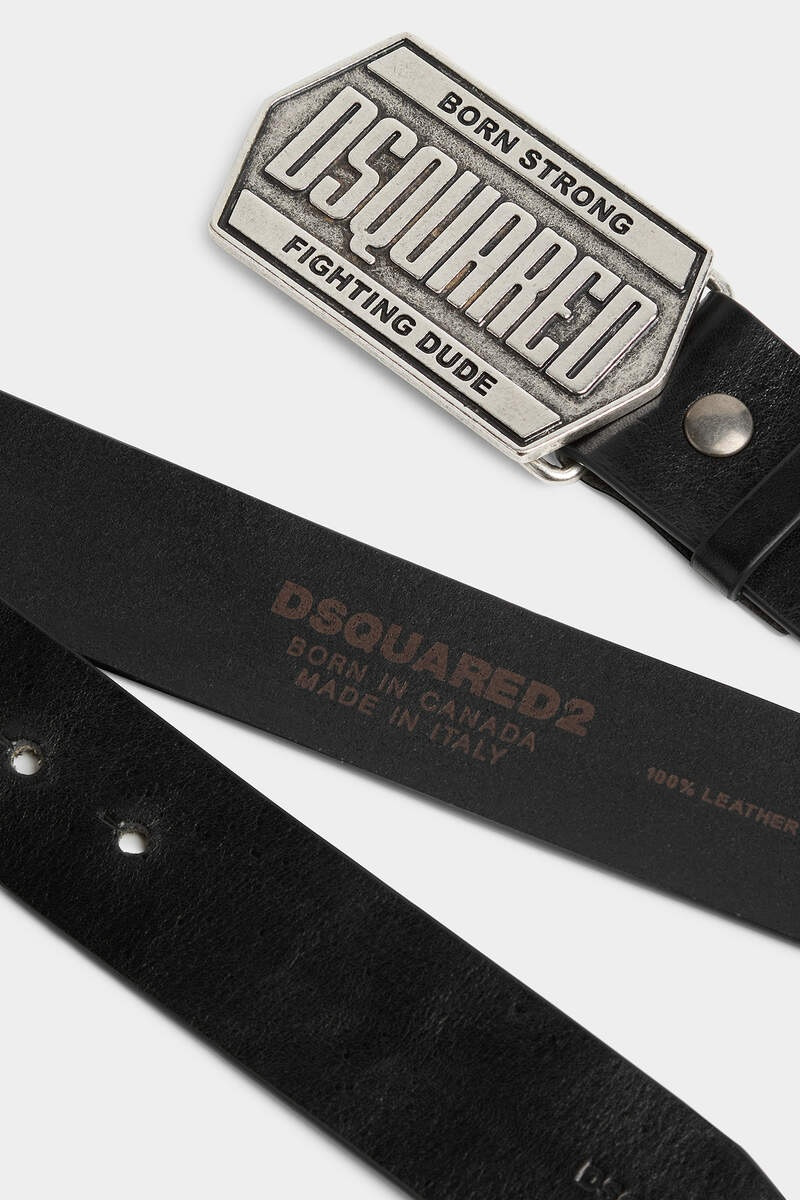 DSQUARED2 PLAQUE BELT 3