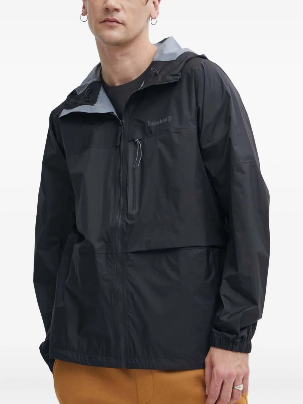 hooded zip jacket - 1