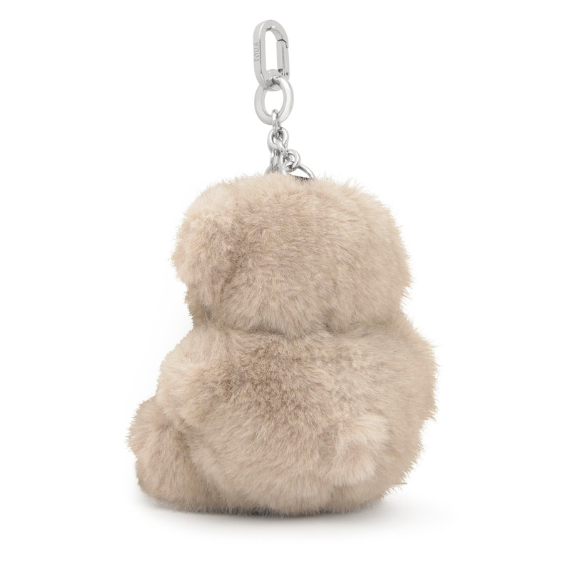 TOUS Taupe Key ring Bold Bear Wild outlook