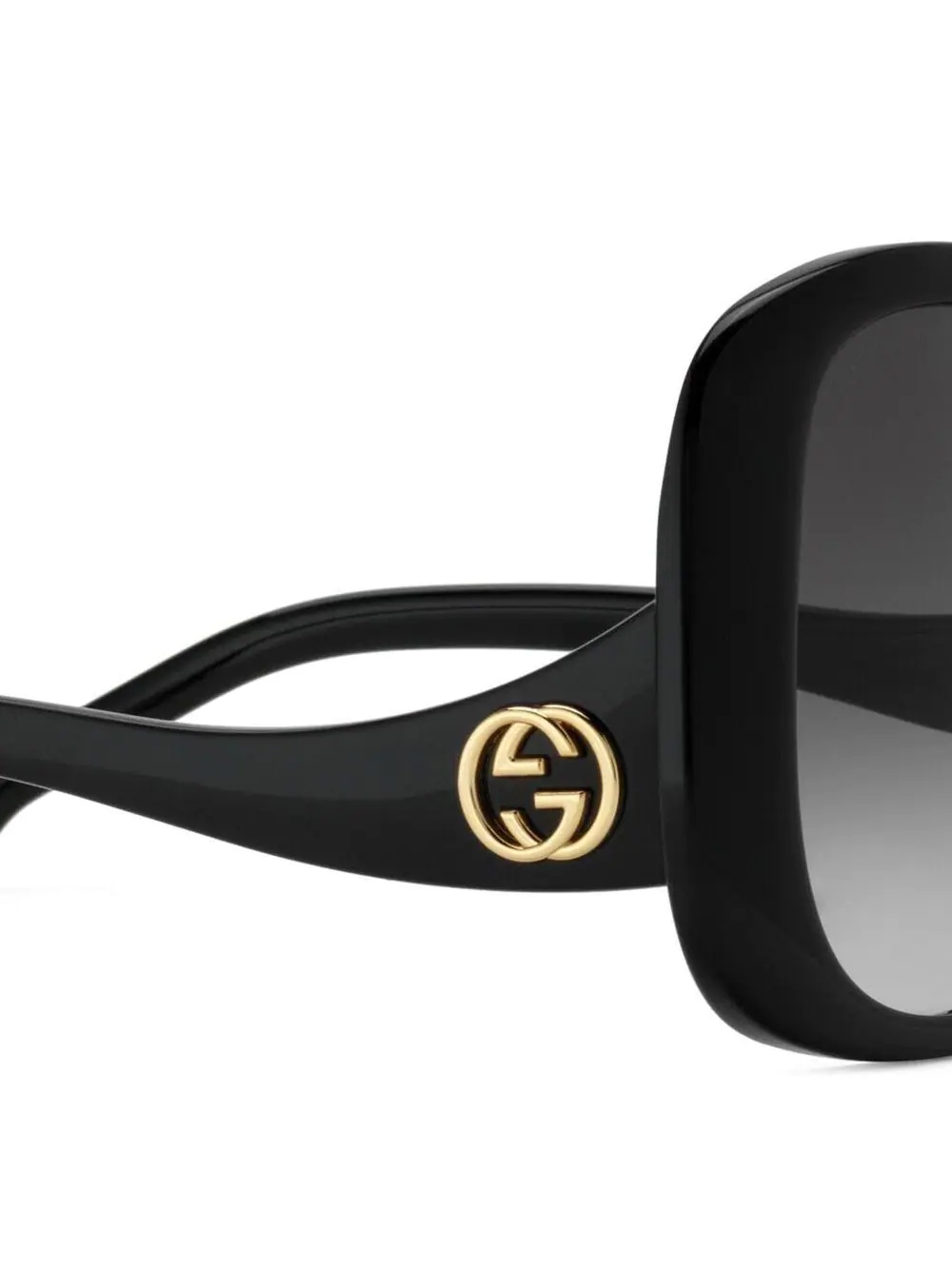 square-frame gradient sunglasses - 3