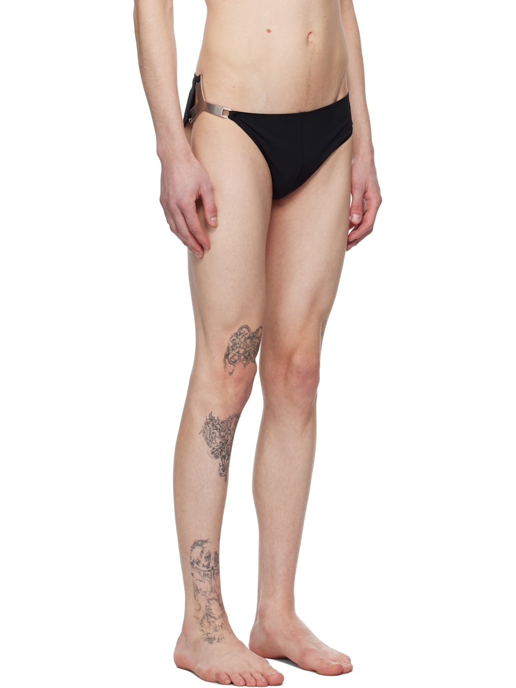 Black Hollywood Hydra Swim Briefs - 2