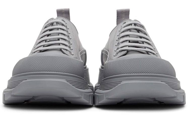 Alexander McQueen Tread Slick Low Top Sneaker 'Grey' 627225WIB811911 - 4