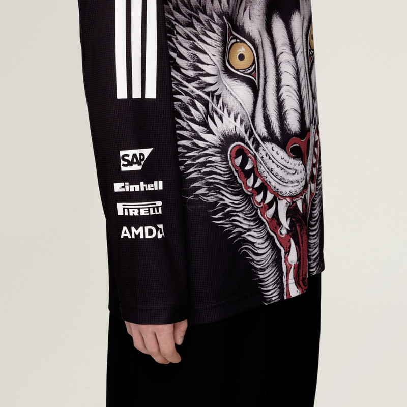 Y-3 MERCEDES DRIVER JERSEY LONG SLEEVE 8