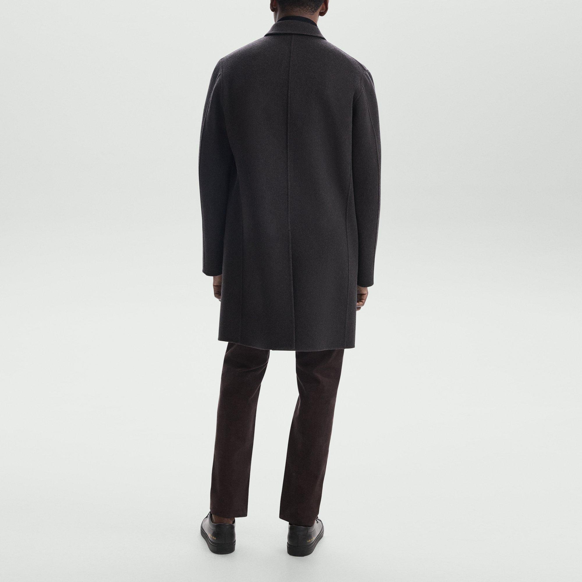 Car Coat in Double-Face Wool-Cashmere - 3