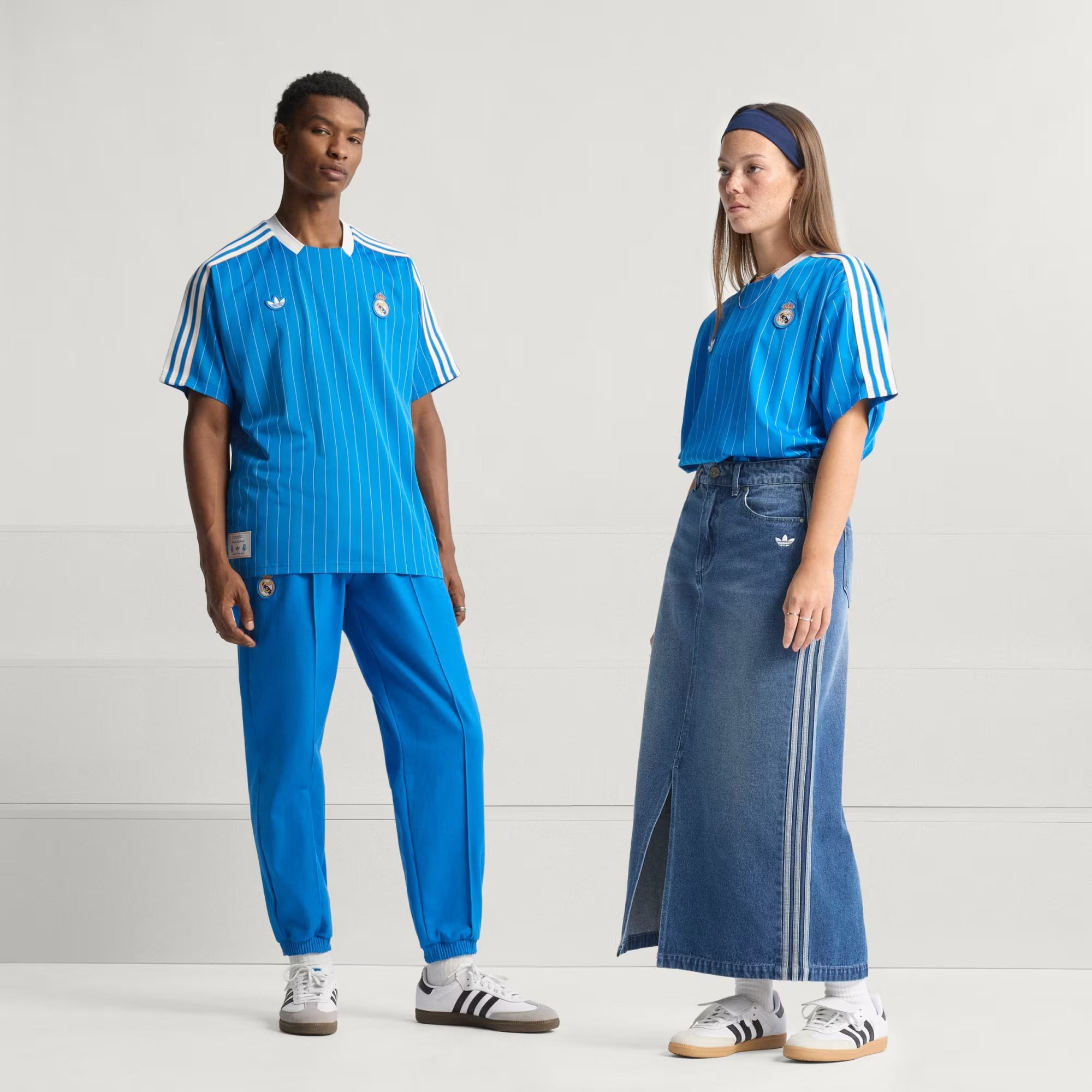 adidas Real Madrid Terrace Icon Jersey 'Blue Bird' JN3060 - 3