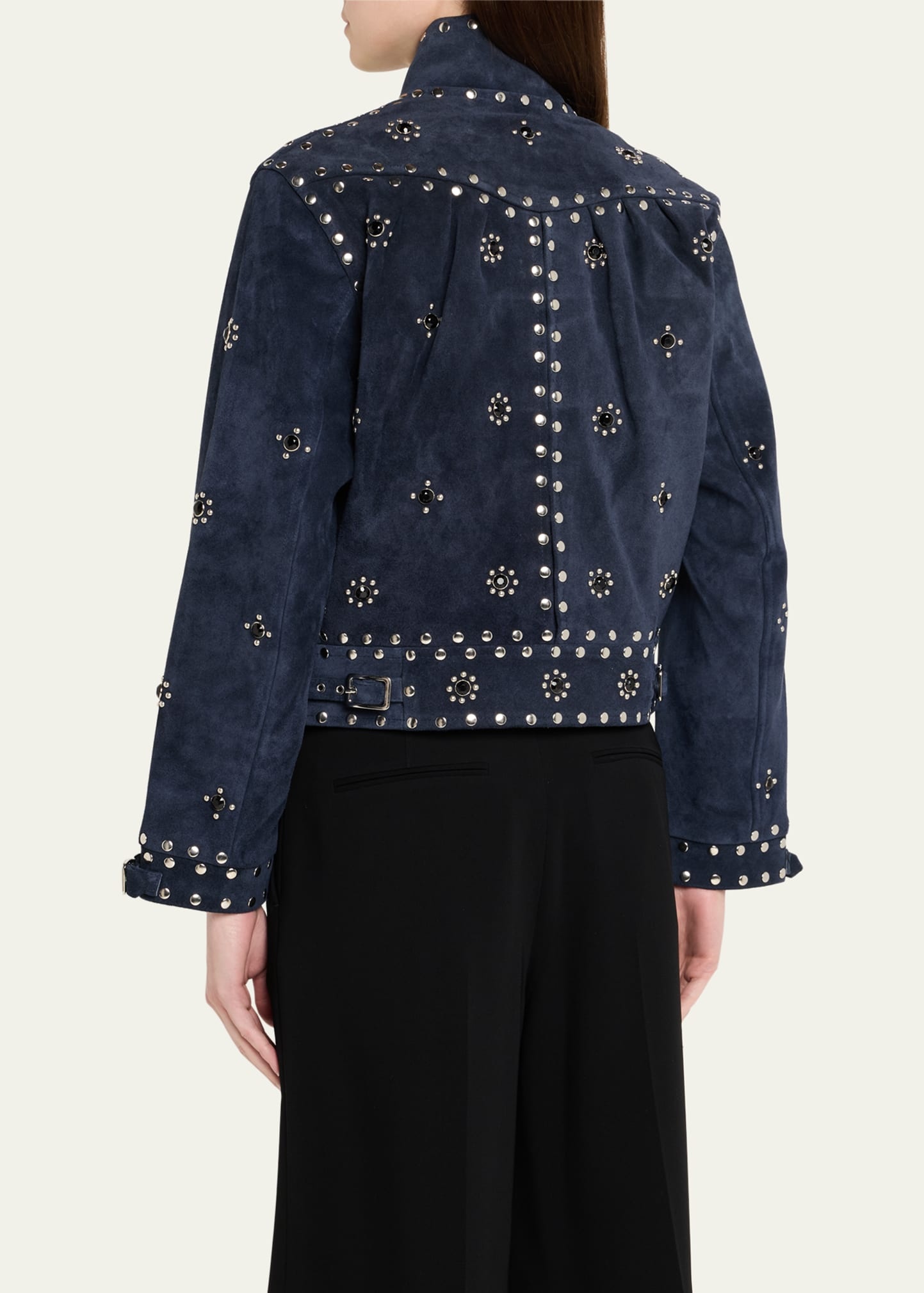 Howard Studded Suede Jacket - 3