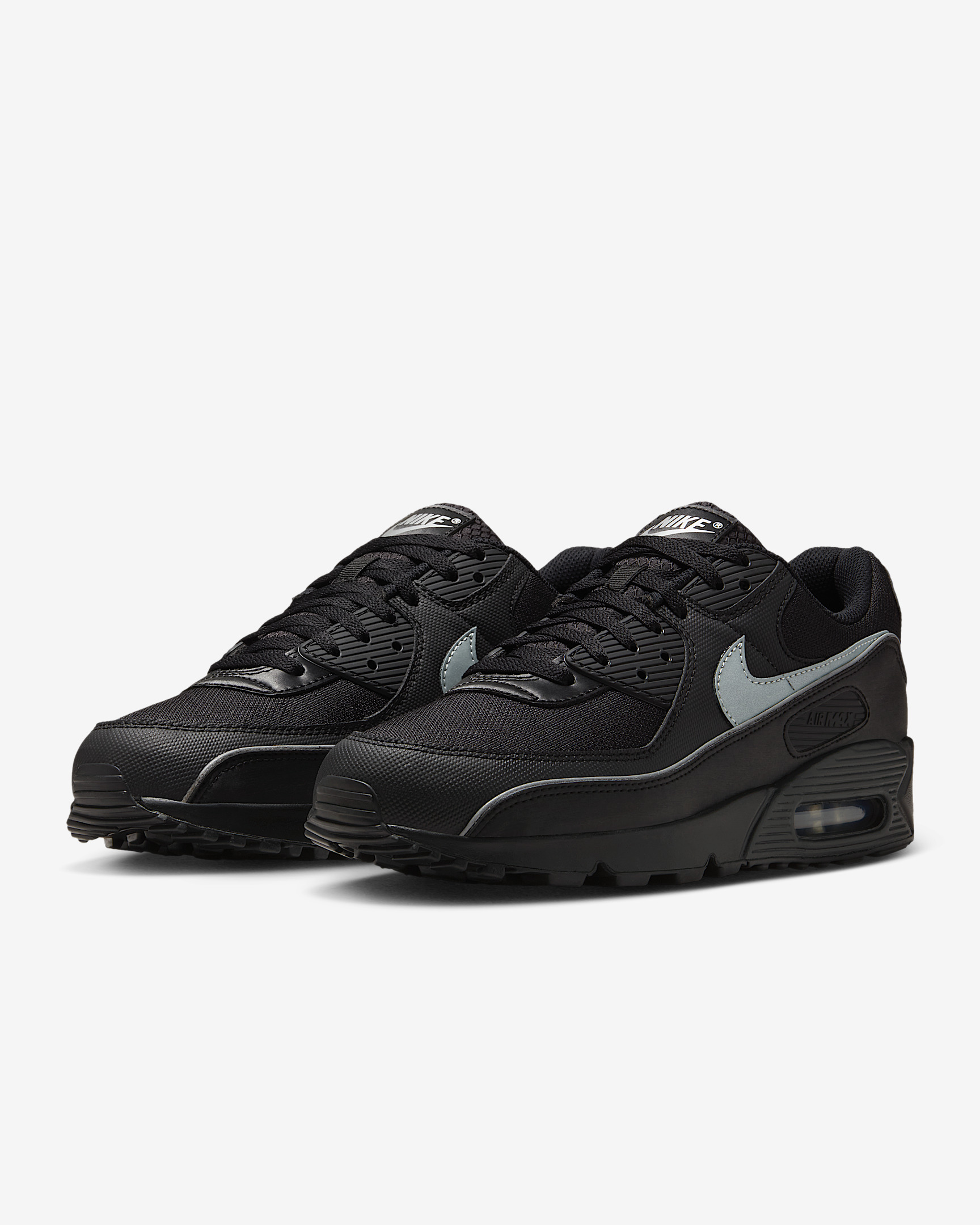 Nike Air Max 90 Premium Men's Shoes with Reflective Accents - 5
