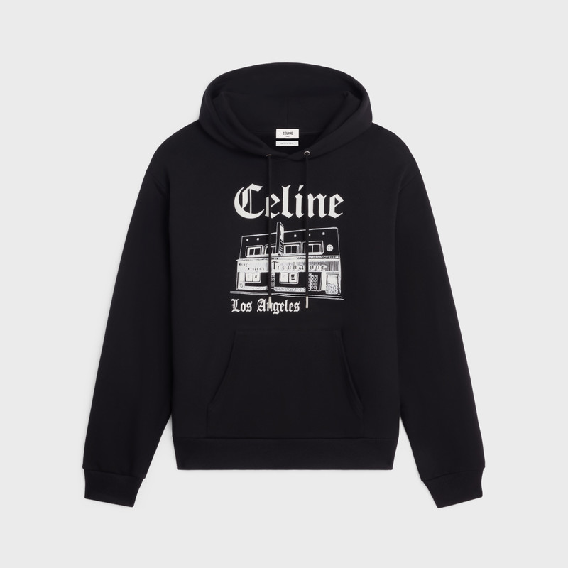 troubadour loose hoodie in cotton fleece 1