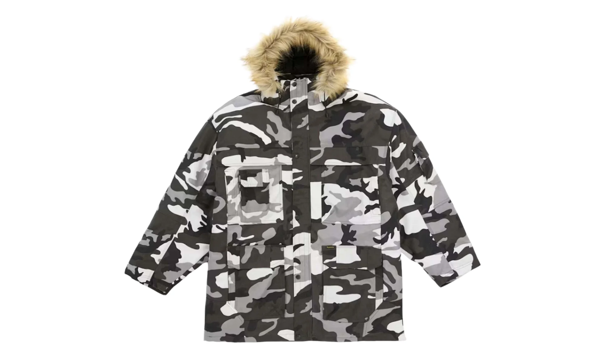 Cordura Snorkel Down Jacket "FW25 - Snow Camo" SU27584 - 1