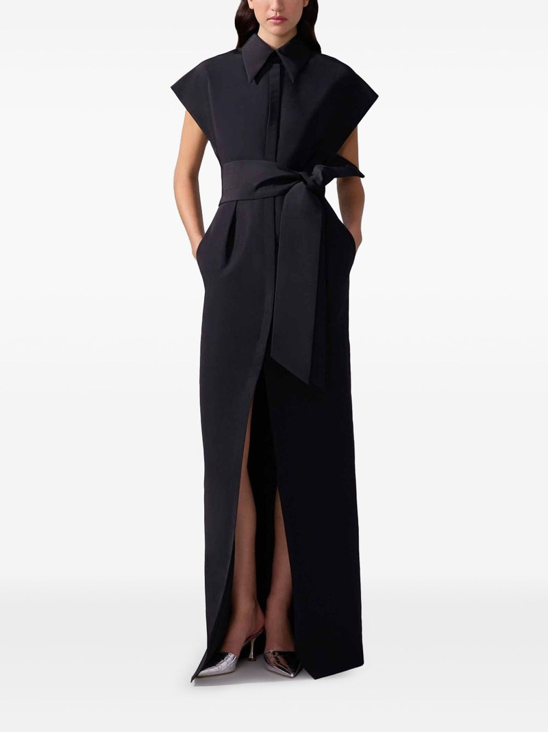 CAROLINA HERRERA cap-sleeve gown outlook