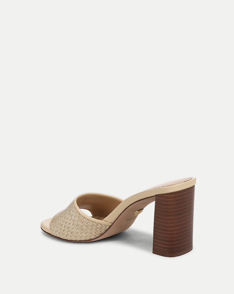VERONICA BEARD GALESSA RAFFIA MID-HEEL SANDAL outlook