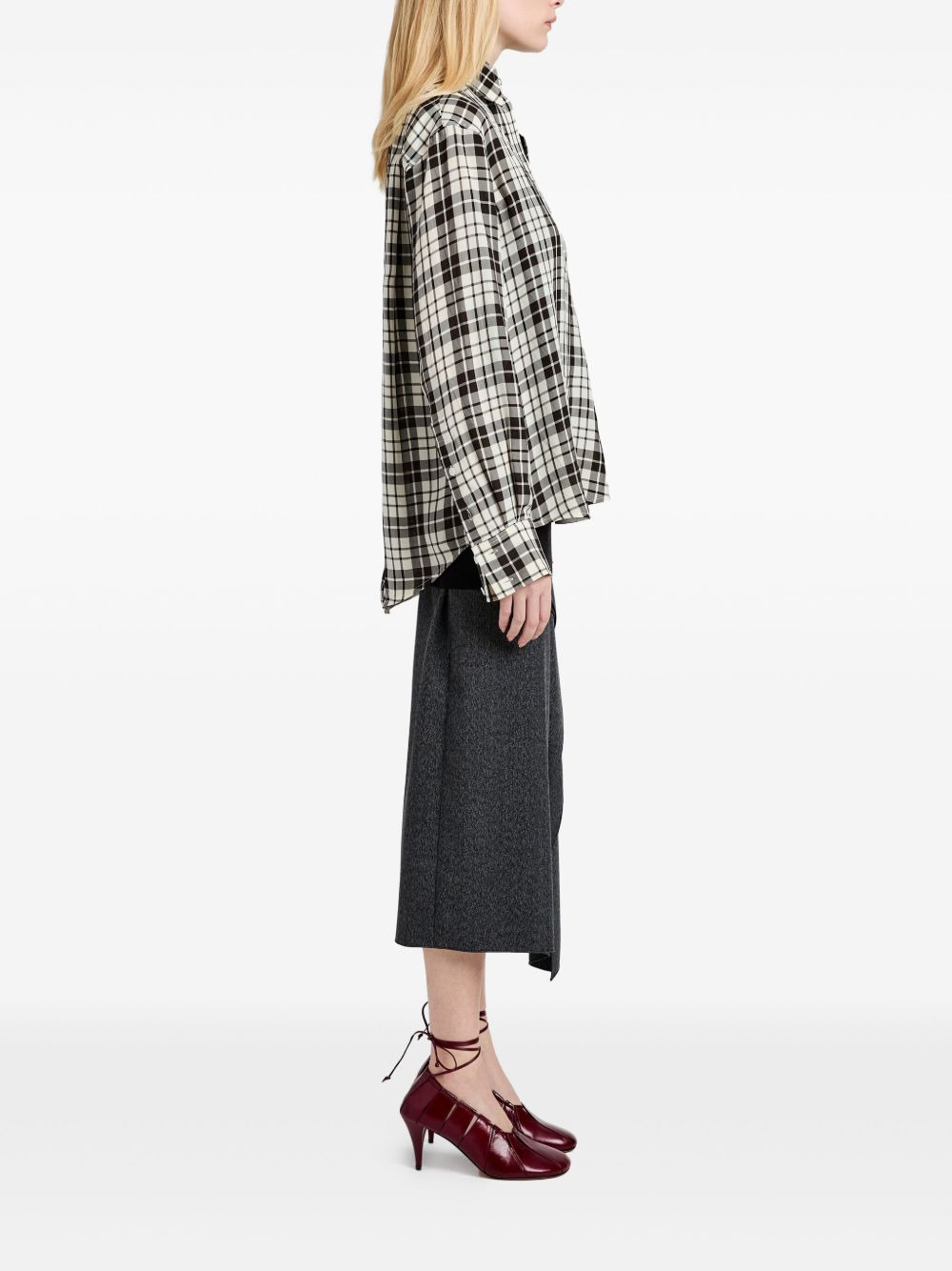 checked shirt - 3