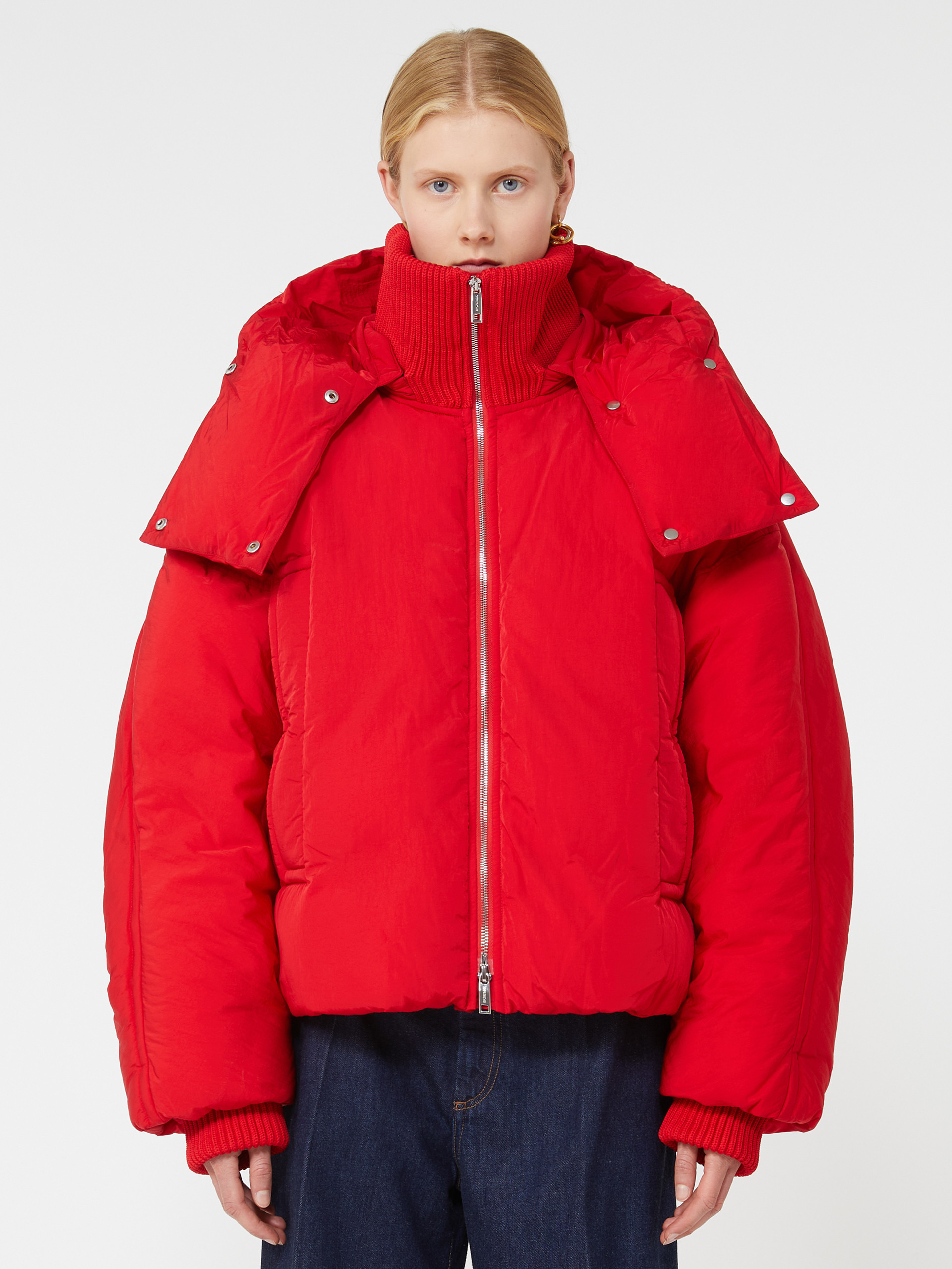 GLIZIA Water-repellent short down jacket - 3