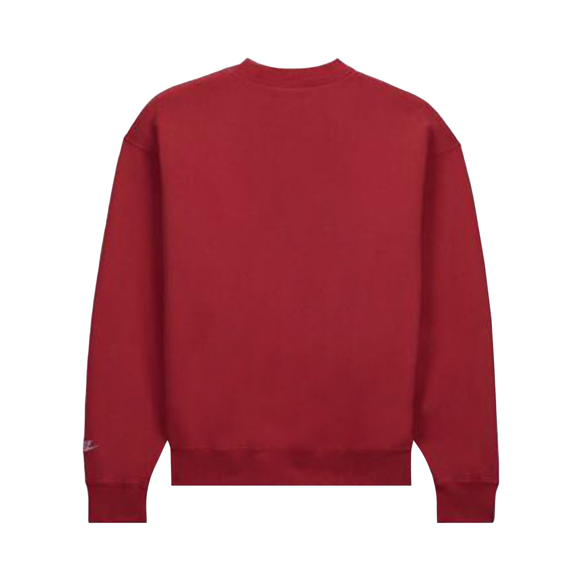 Nike x Nigo NRG Fleece Crew Sweatshirt 'Red' - 2