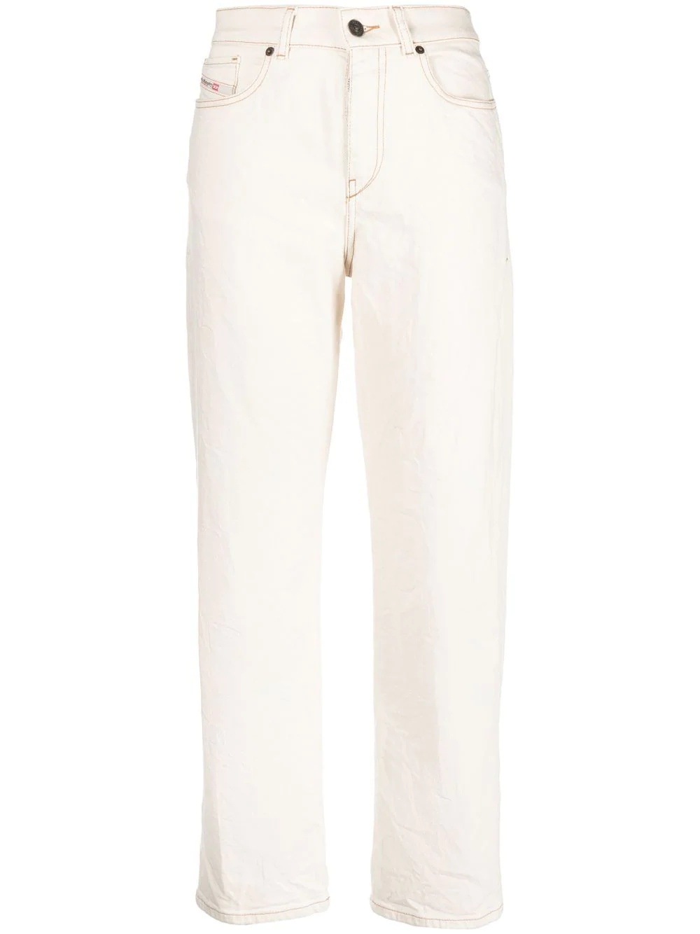 D-Air high-waisted straight-leg jeans - 1