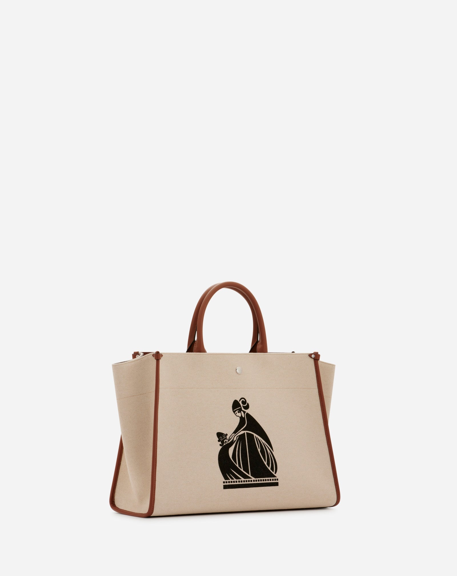 PRINTED CANVAS IN&OUT BAG MM - 3