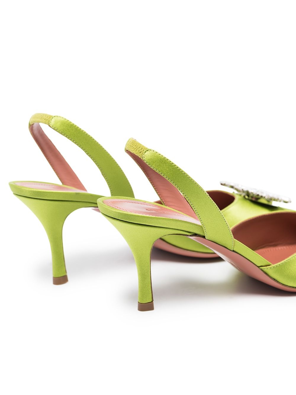 Begum  70mm slingback pumps - 4