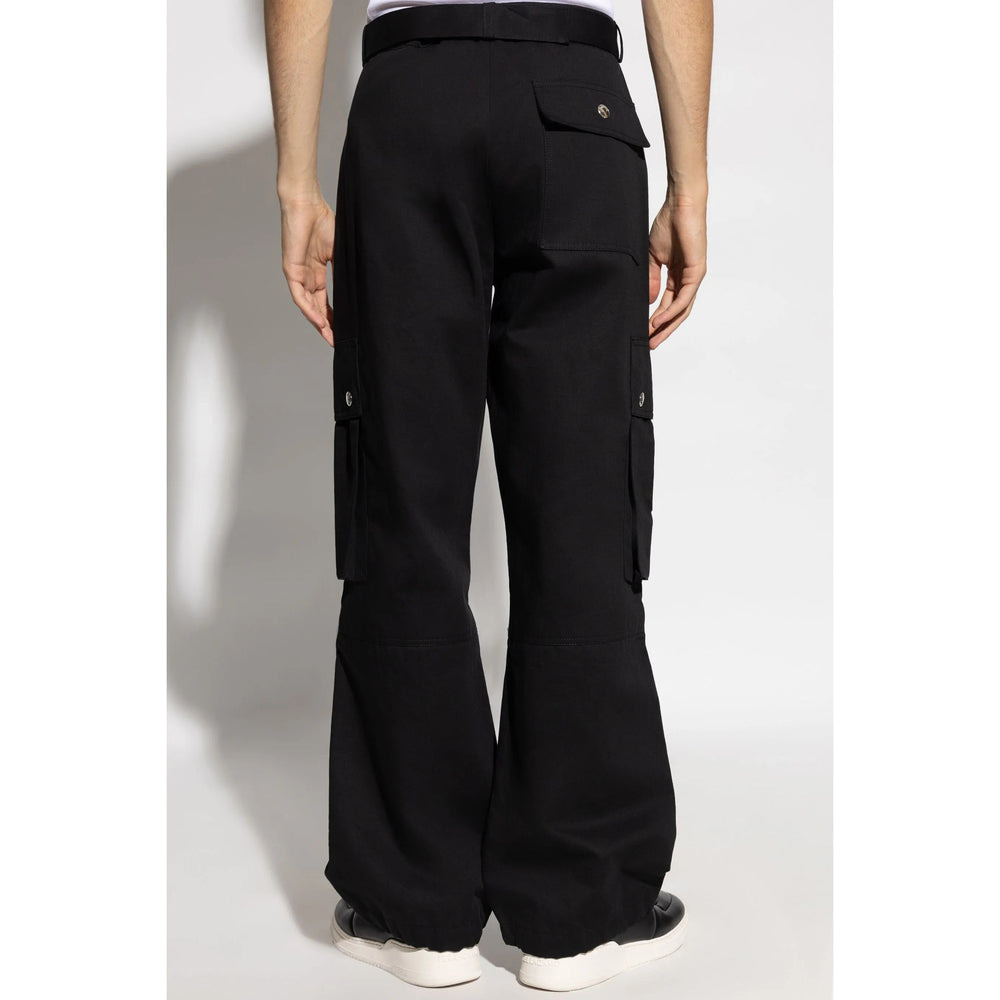 Jacquemus Black Trousers - Wide-Leg Trousers Men - 4