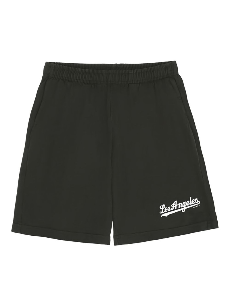 Los Angeles-print shorts 1