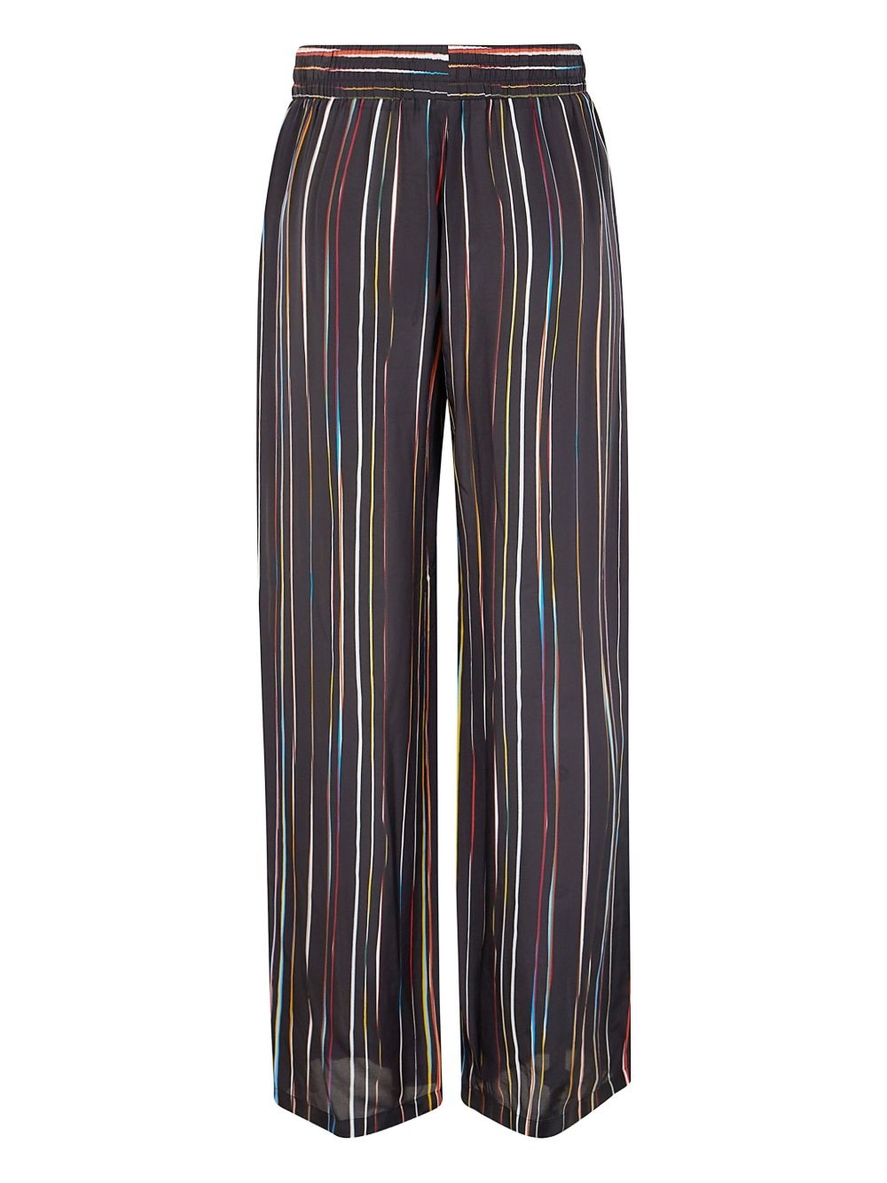 striped wide-leg trousers - 2