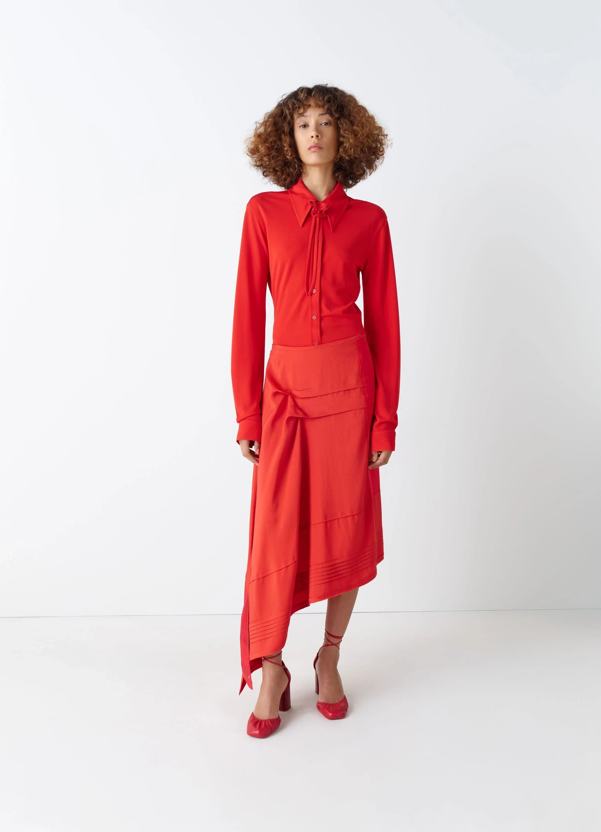 SKIRT WITH PLEATS - 2