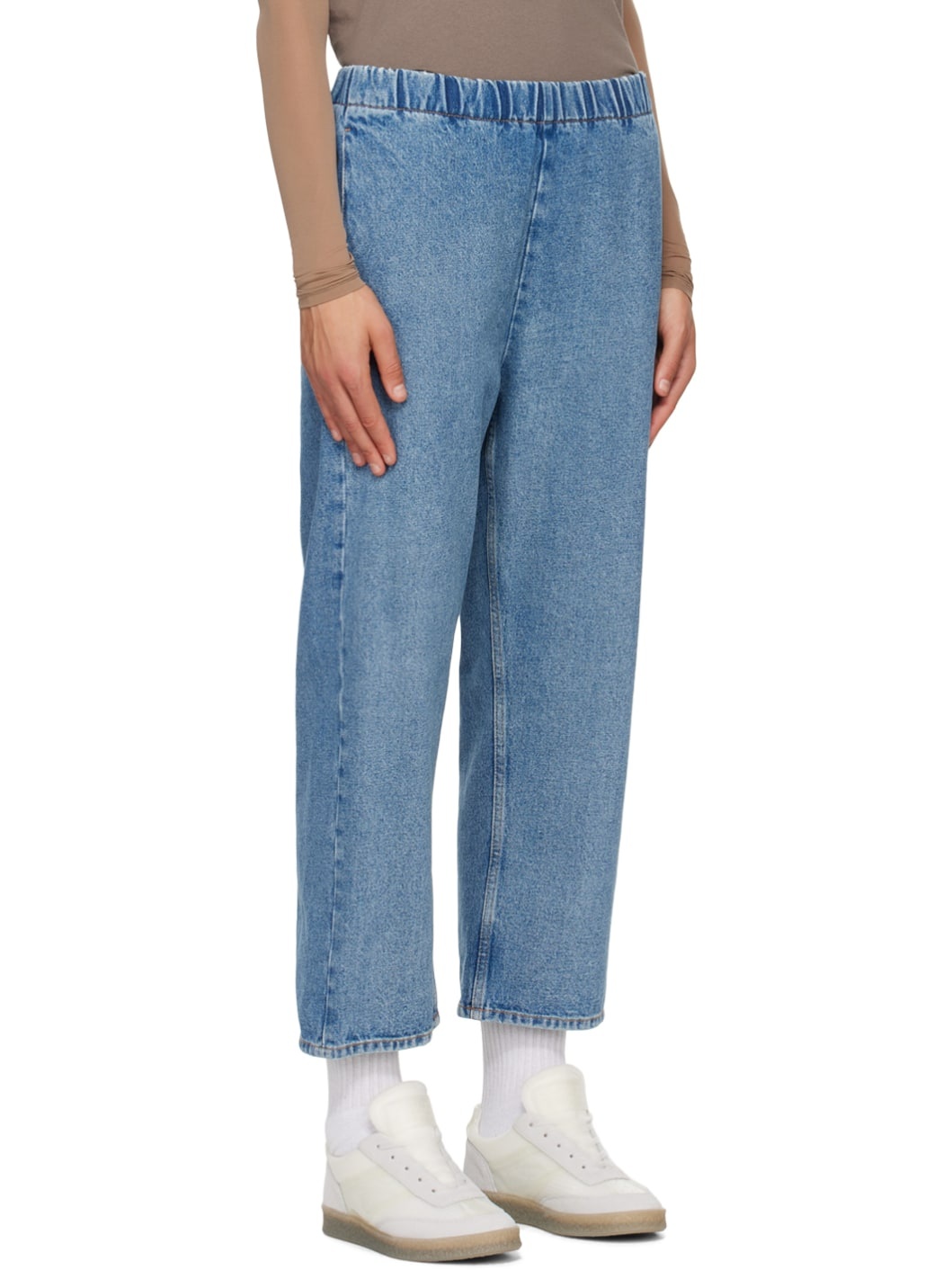 Blue Faded Jeans - 2