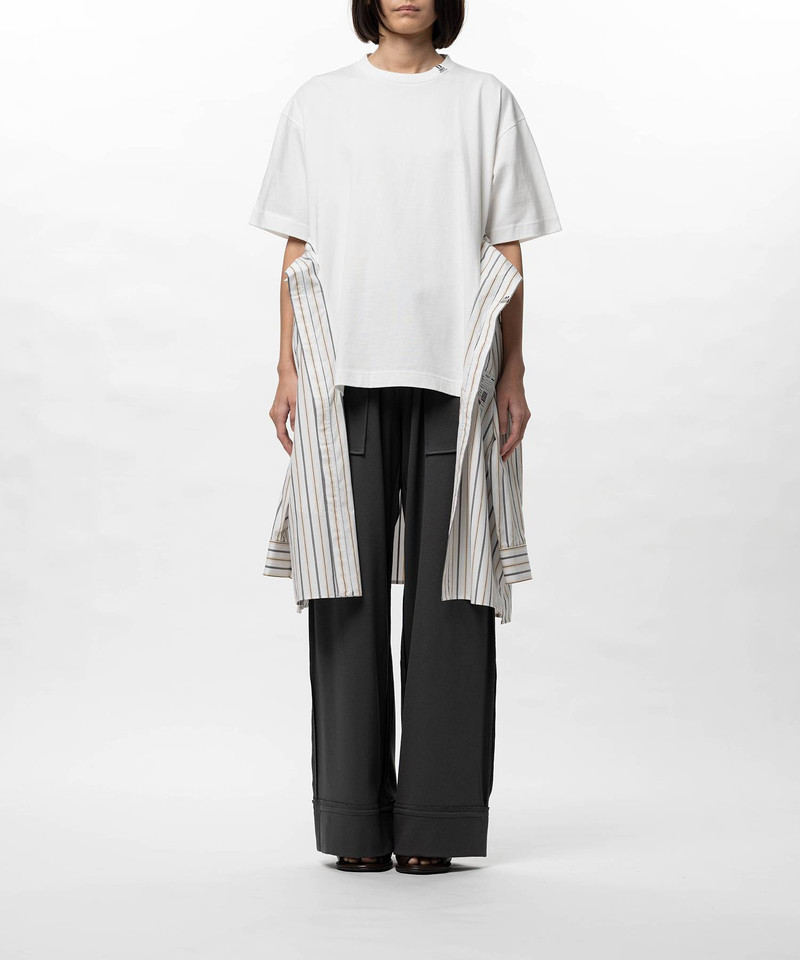 Shirt Combined T-shirt Dress 4