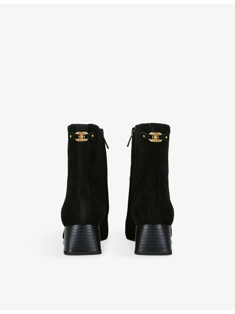Sam Edelman Paige Suede Block-Heel Ankle Boots outlook