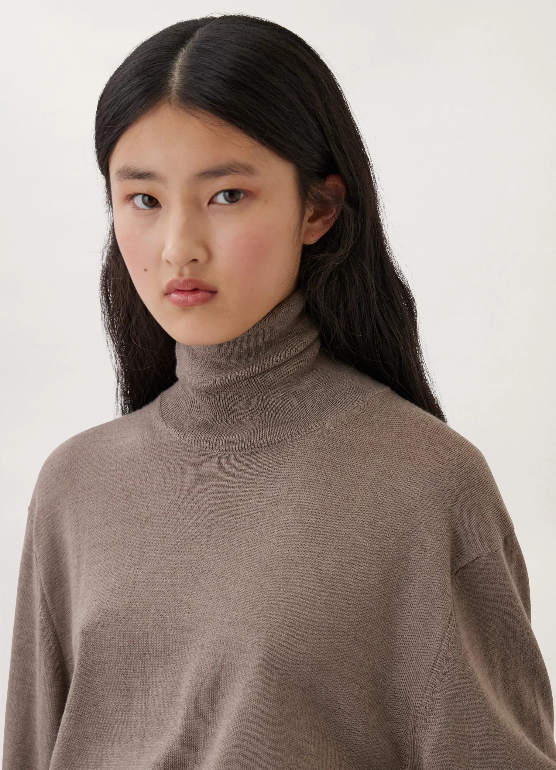 BUTTONED TURTLENECK - 4