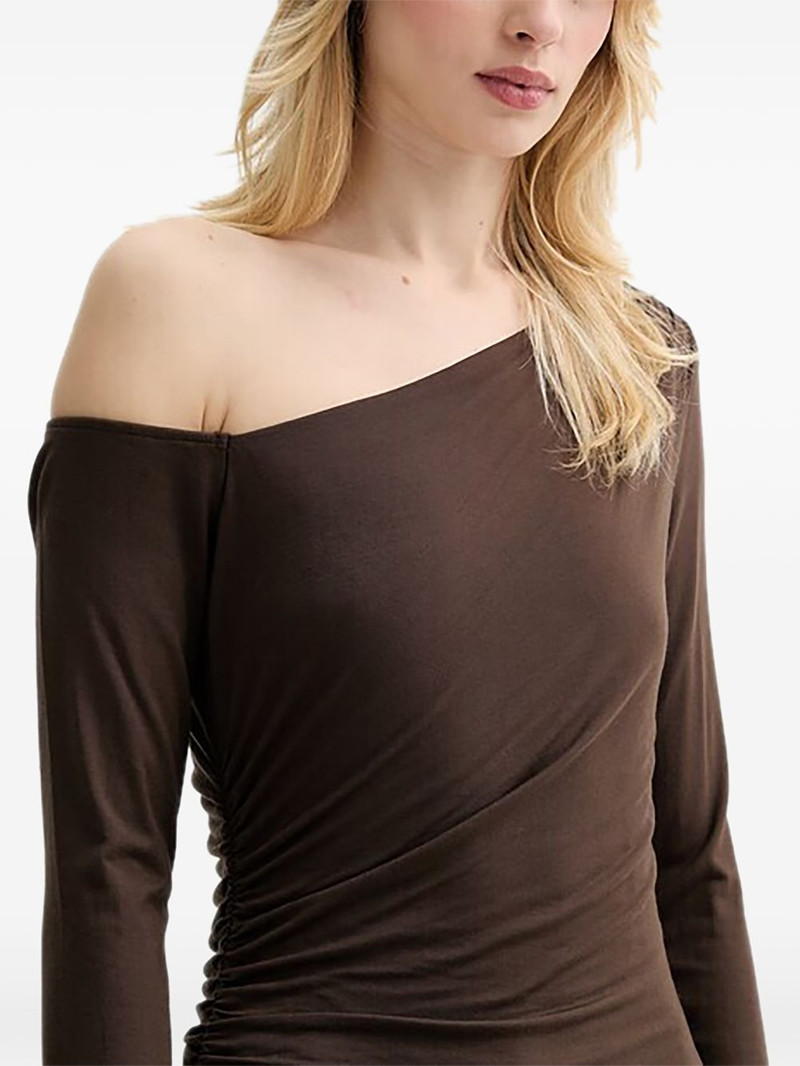 Kassade one-shoulder long-sleeve top 4