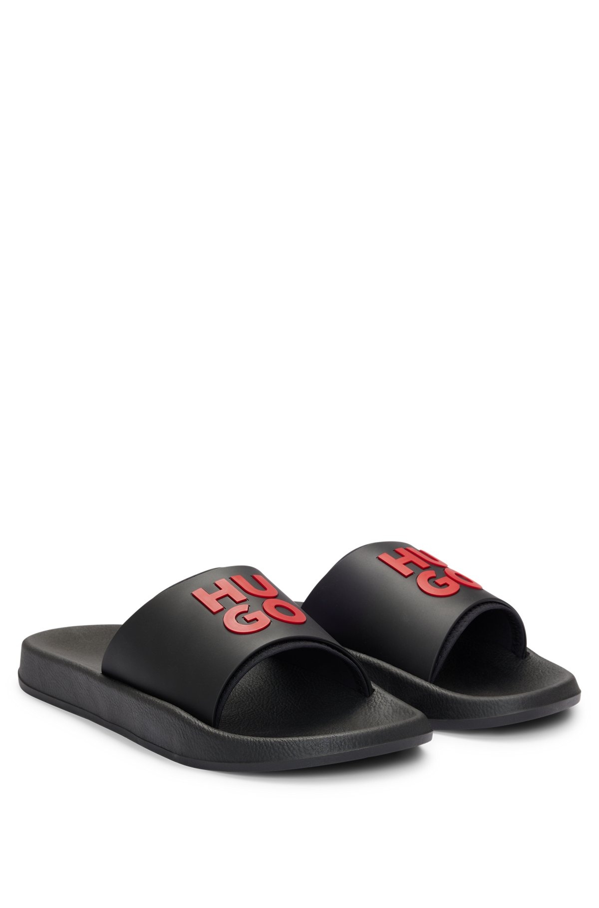 SLIDES WITH LOGO-BRANDED STRAPS - 2