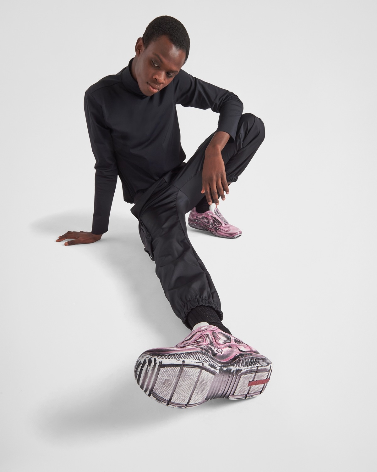 Cass x Prada America's Cup "D3cay" sneakers - 3