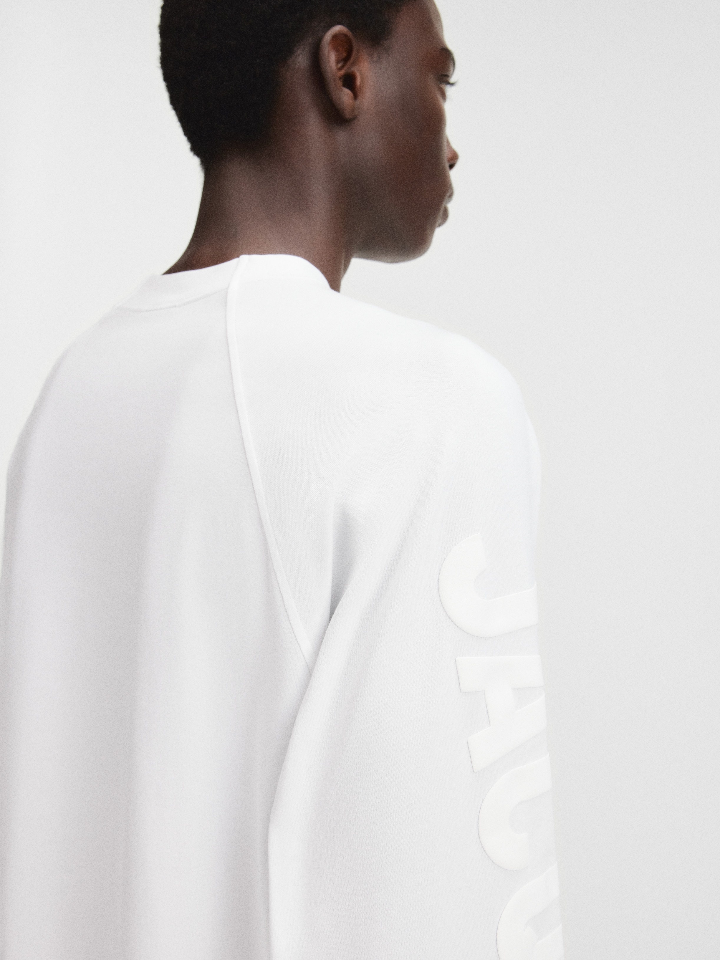 Le t-shirt Typo manches longues - 4