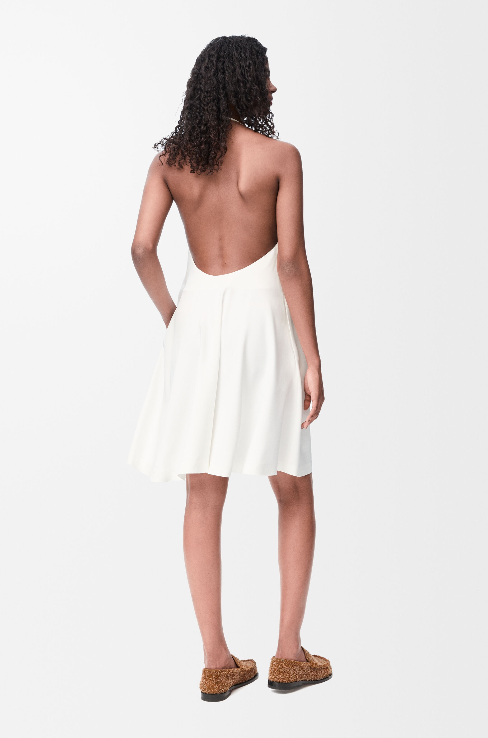 LOEWE★Flamenco dress in stretch viscose Loewe Flamenco dress in stretch viscose | REVERSIBLE