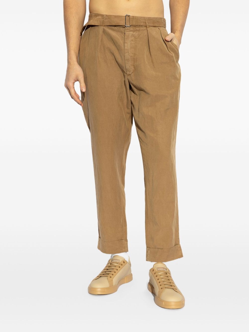 belted trousers - 3