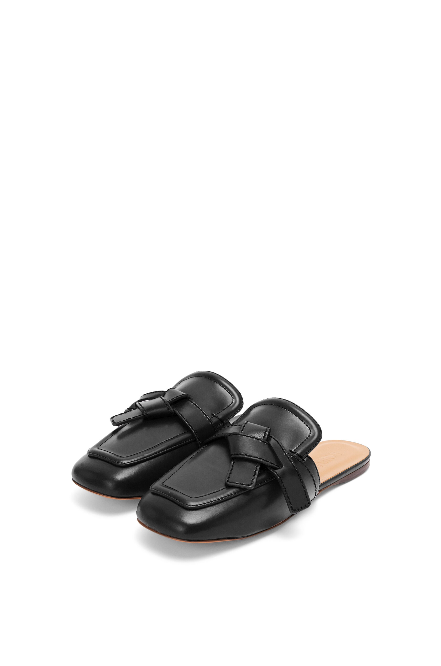 Gate flat mule in calfskin - 2