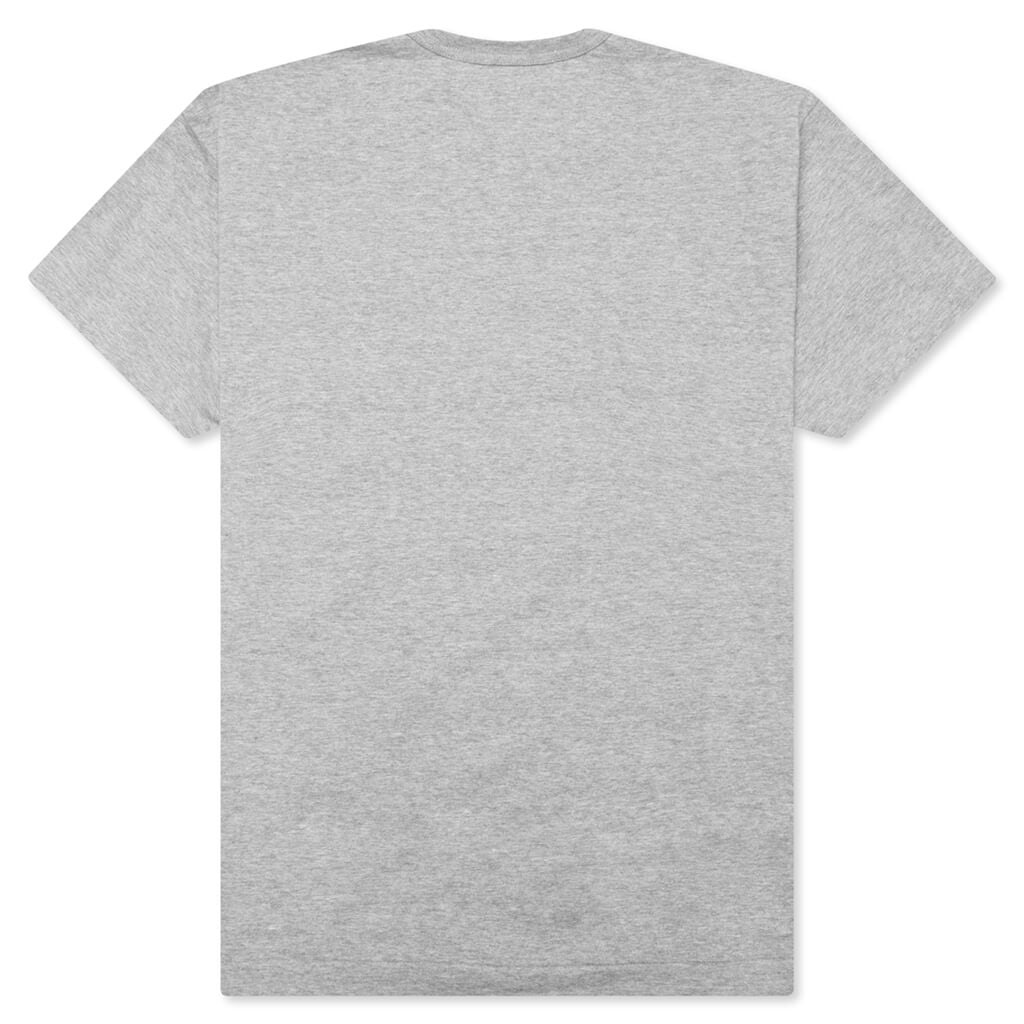 COMME DES GARCONS PLAY X THE ARTIST INVADER T-SHIRT - GREY - 2