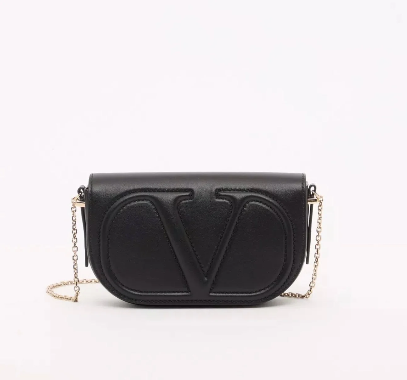 Valentino leather shoulder bag - 1