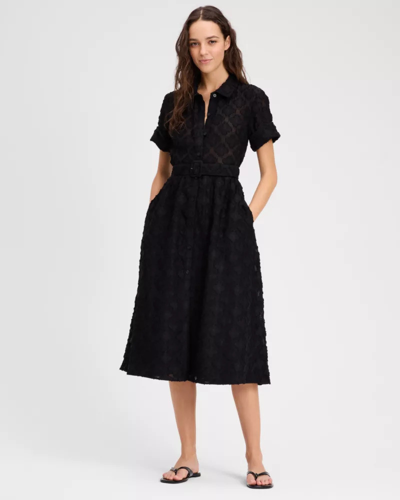 kate spade Belted Midi Shirt Dress outlook