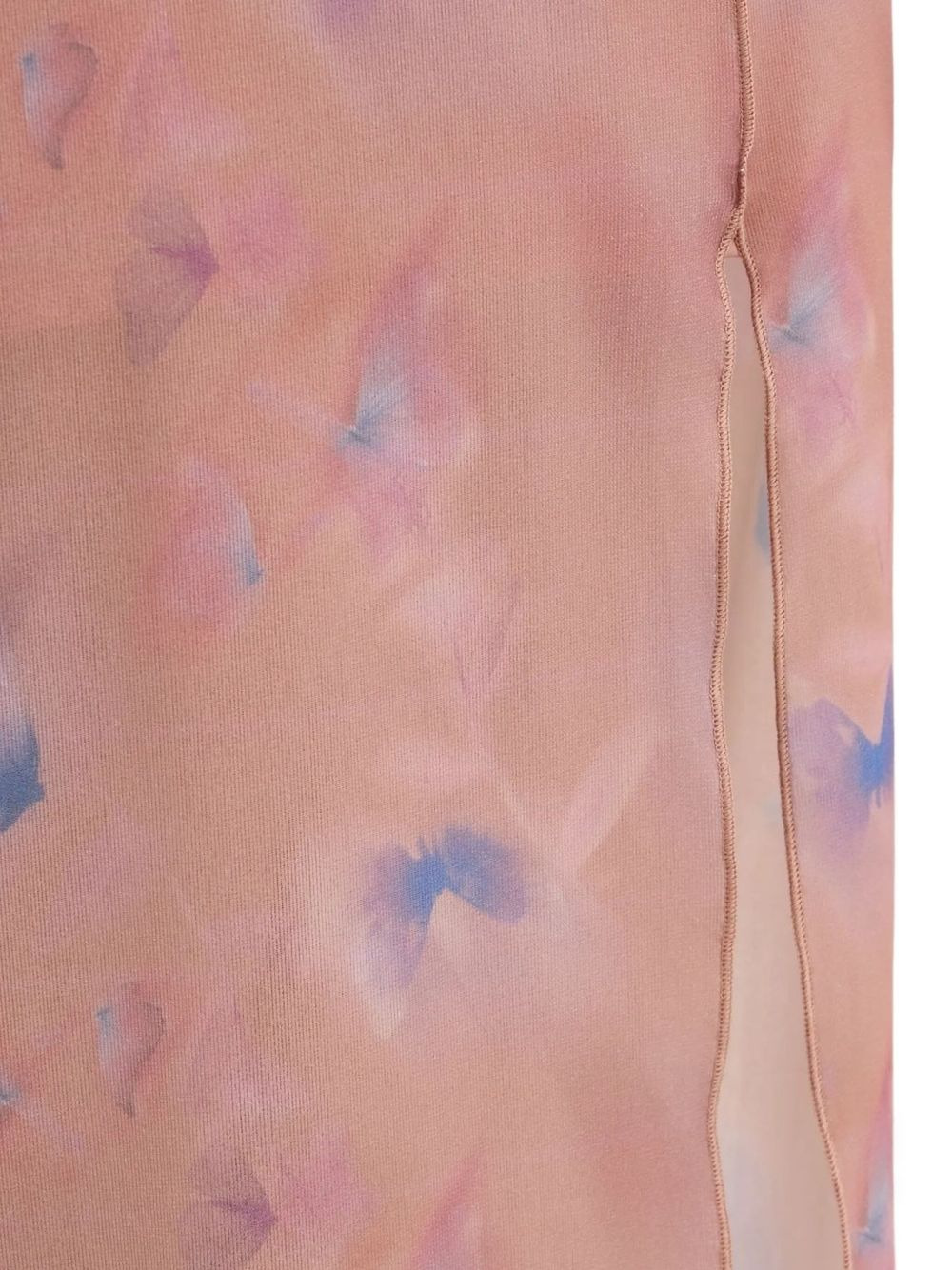 abstract-print side-split maxi dress - 4